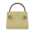 Tory Burch Lee Radziwill Pebbled Petite Double Bag 