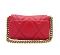Marc Jacobs The Quilted Leather J Marc Shoulder Bag Red