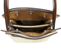 Tory Burch Lee Radziwill Pebbled Petite Double Bag 