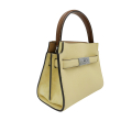 Tory Burch Lee Radziwill Pebbled Petite Double Bag 