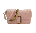 Marc Jacobs The Quilted Leather J Marc Shoulder Bag Rose