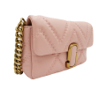 Marc Jacobs The Quilted Leather J Marc Shoulder Bag Rose